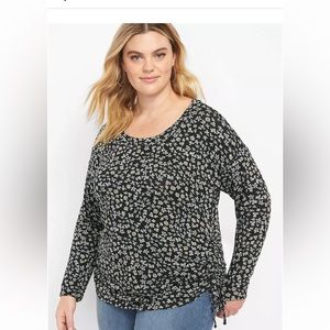 Lane Bryant knit long sleeve top 26/28